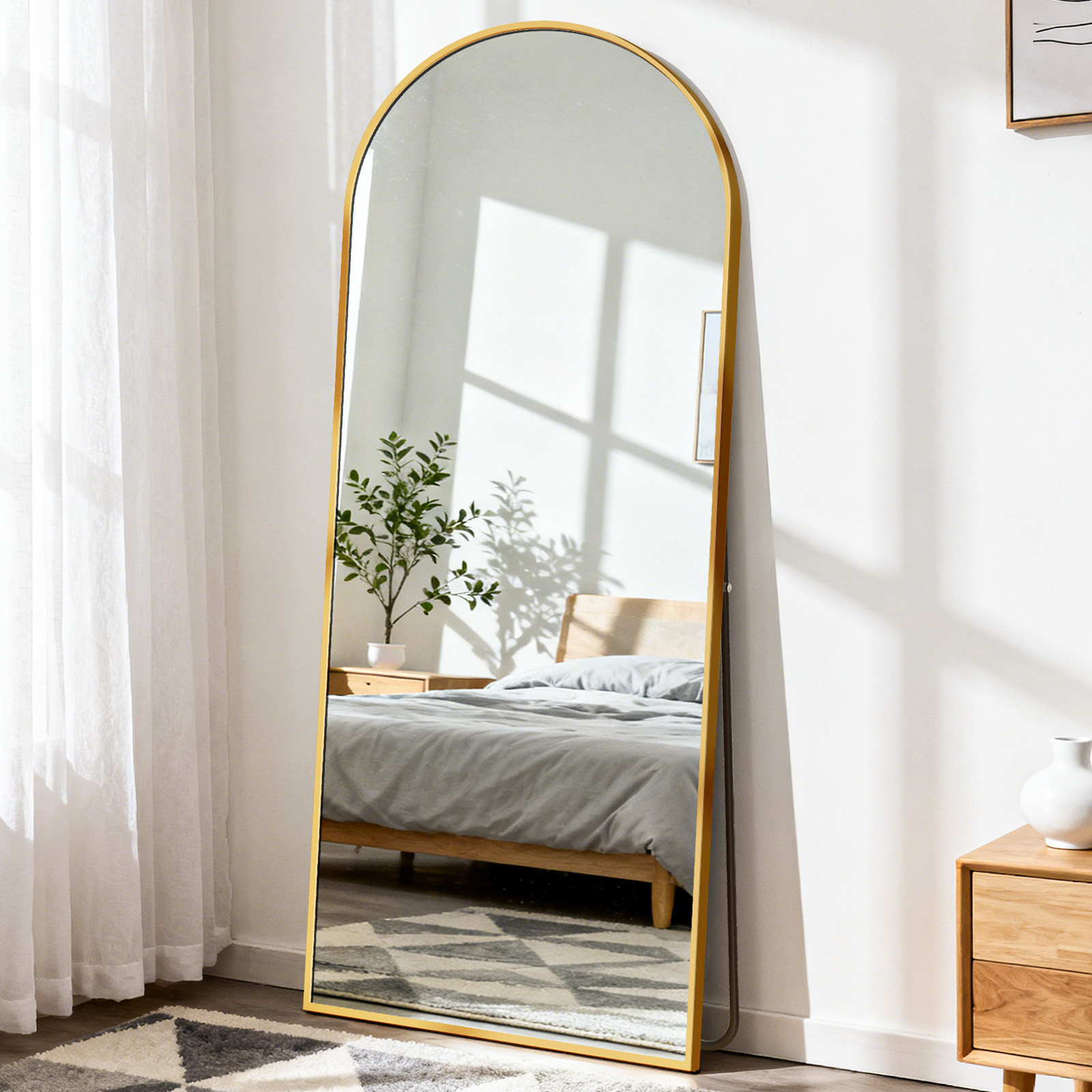 Home Bathroom Mirror - Espejo de cuerpo entero JHK de