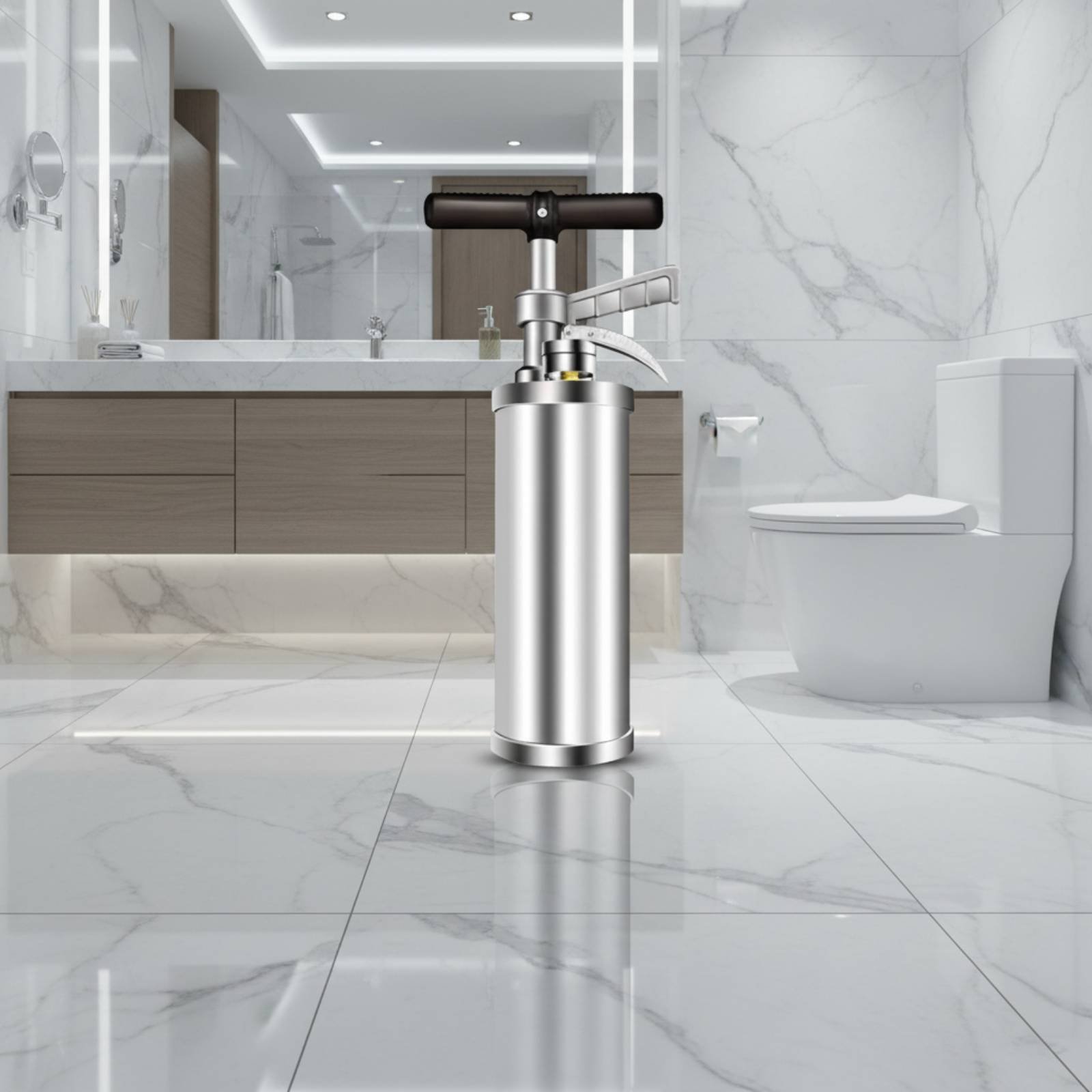 Home Bathroom Pressure Pump - Desatascador de Drenaje por Presión de