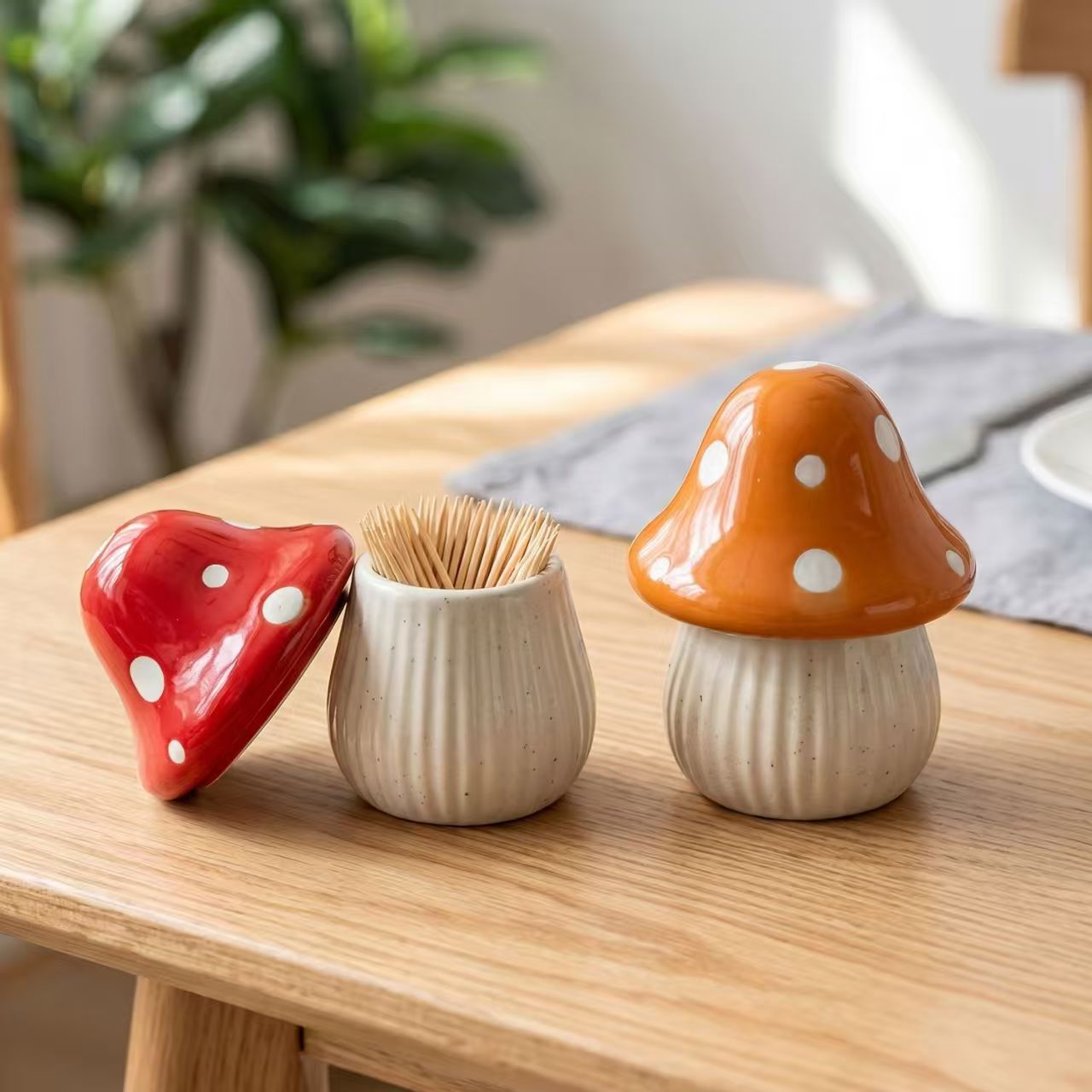 Tarro de cerámica con diseño d - Home Bathroom Decor reseña y precio