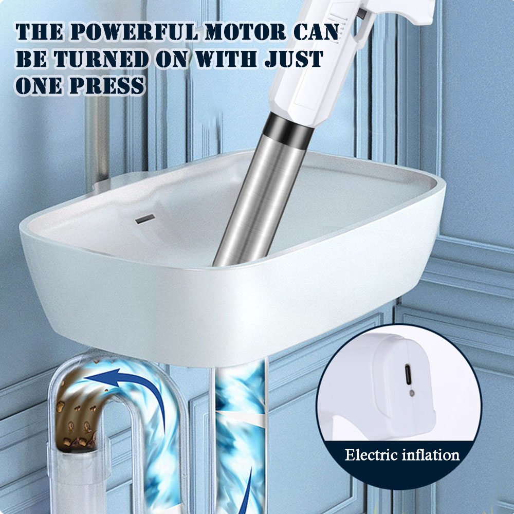 Potente émbolo de inodoro eléc - Plunger Toilet reseña y precio