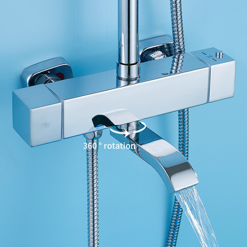 Juego de Ducha Termostática de - Home One Bathroom reseña y precio