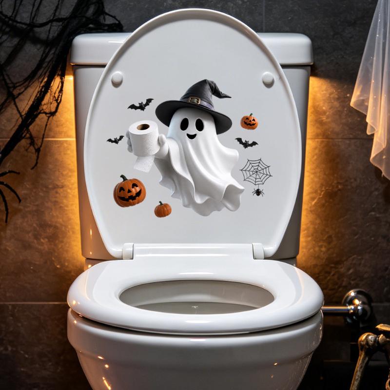 Pegatinas divertidas con diseñ - Jet Home Bathroom reseña y precio