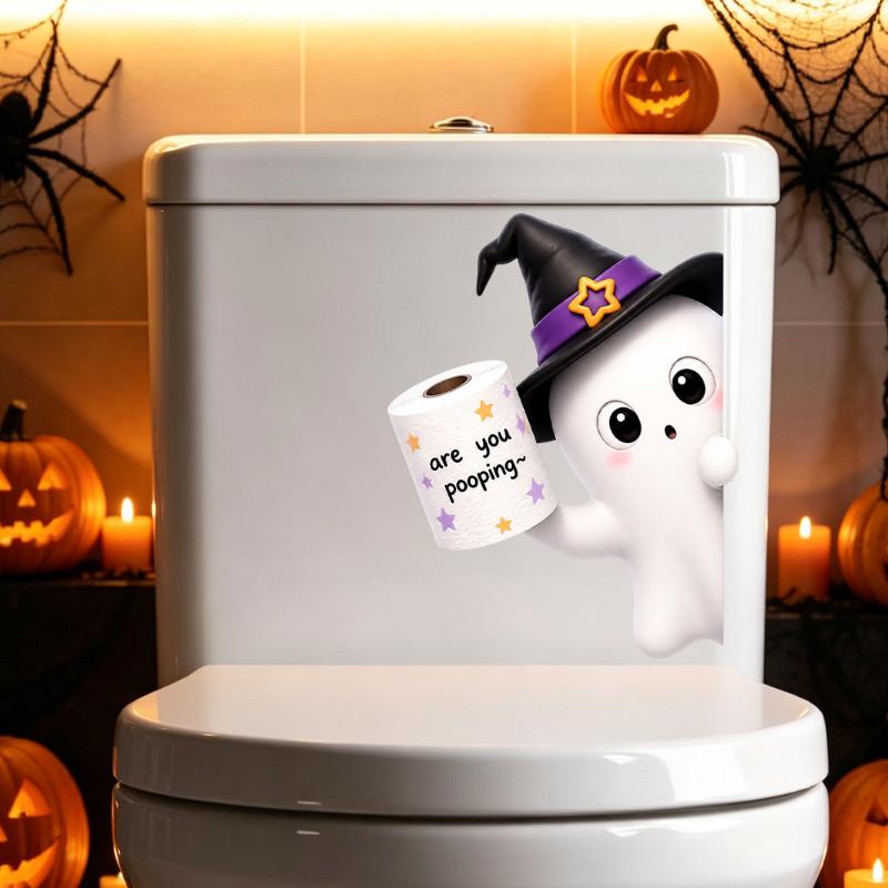 Pegatinas divertidas con diseñ - Jet Home Bathroom reseña y precio