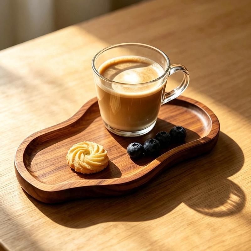 Bandeja de madera maciza de ac - Jet Home Bathroom reseña y precio
