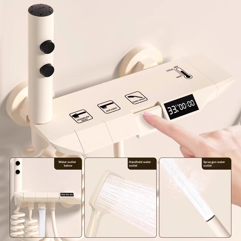 Juego de Ducha Termostático de - Home Bathroom Set reseña y precio