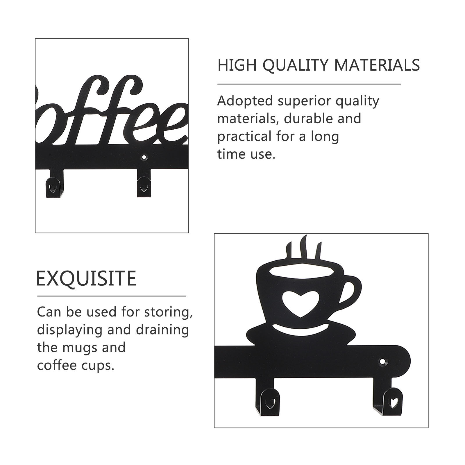 1 unidad: soporte metálico par - Home Bathroom Decor reseña y precio