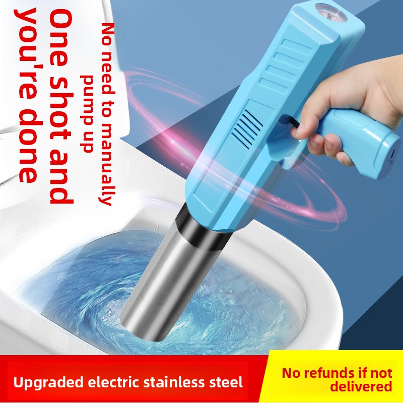 Desatascador de inodoros eléct - Plunger Toilet reseña y precio
