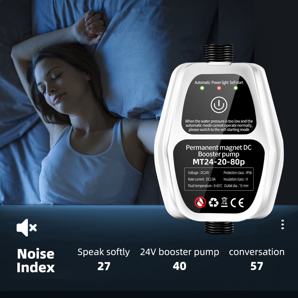 Bomba de agua automática para  - Home Bathroom Pressure Pump reseña y precio