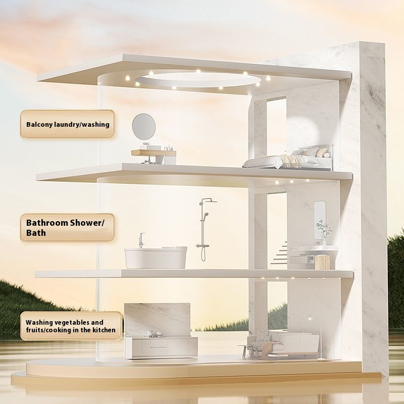 Cabezal de Ducha Previo, Set d - Home Bathroom Set reseña y precio