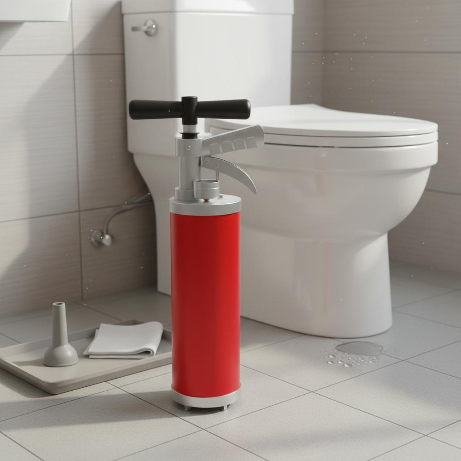 Desatascador de Drenaje por Pr - Home Bathroom Pressure Pump reseña y precio