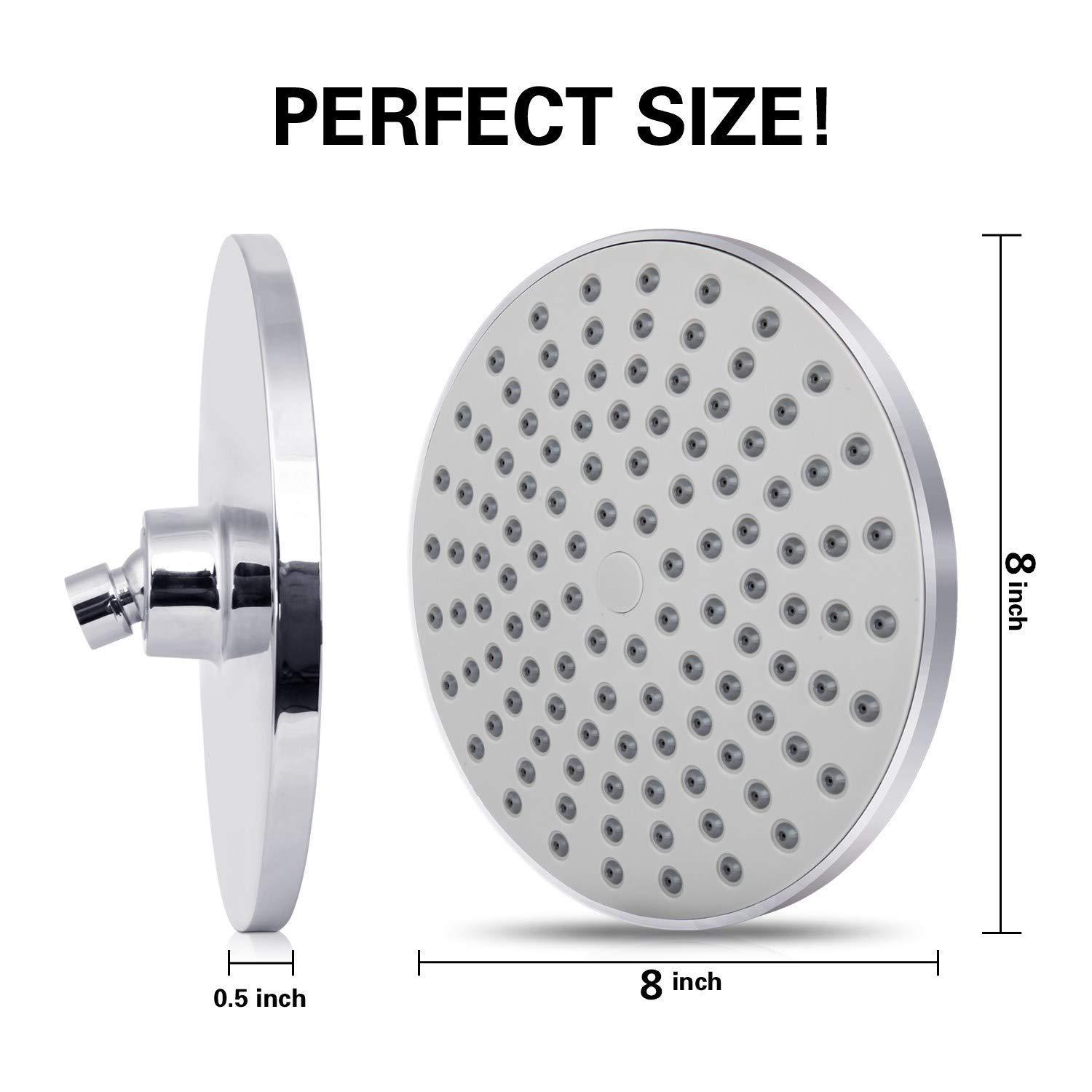 Cabezal de Ducha de Lluvia con - Home Office Bathroom reseña y precio