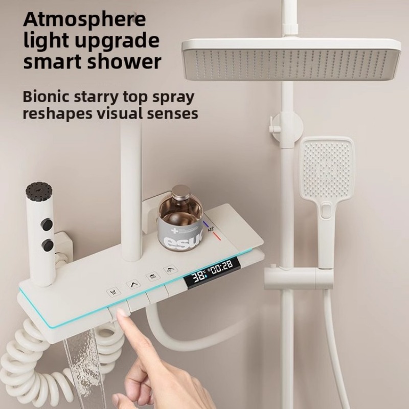 Juego de ducha termostático pa - Home Bathroom Set reseña y precio