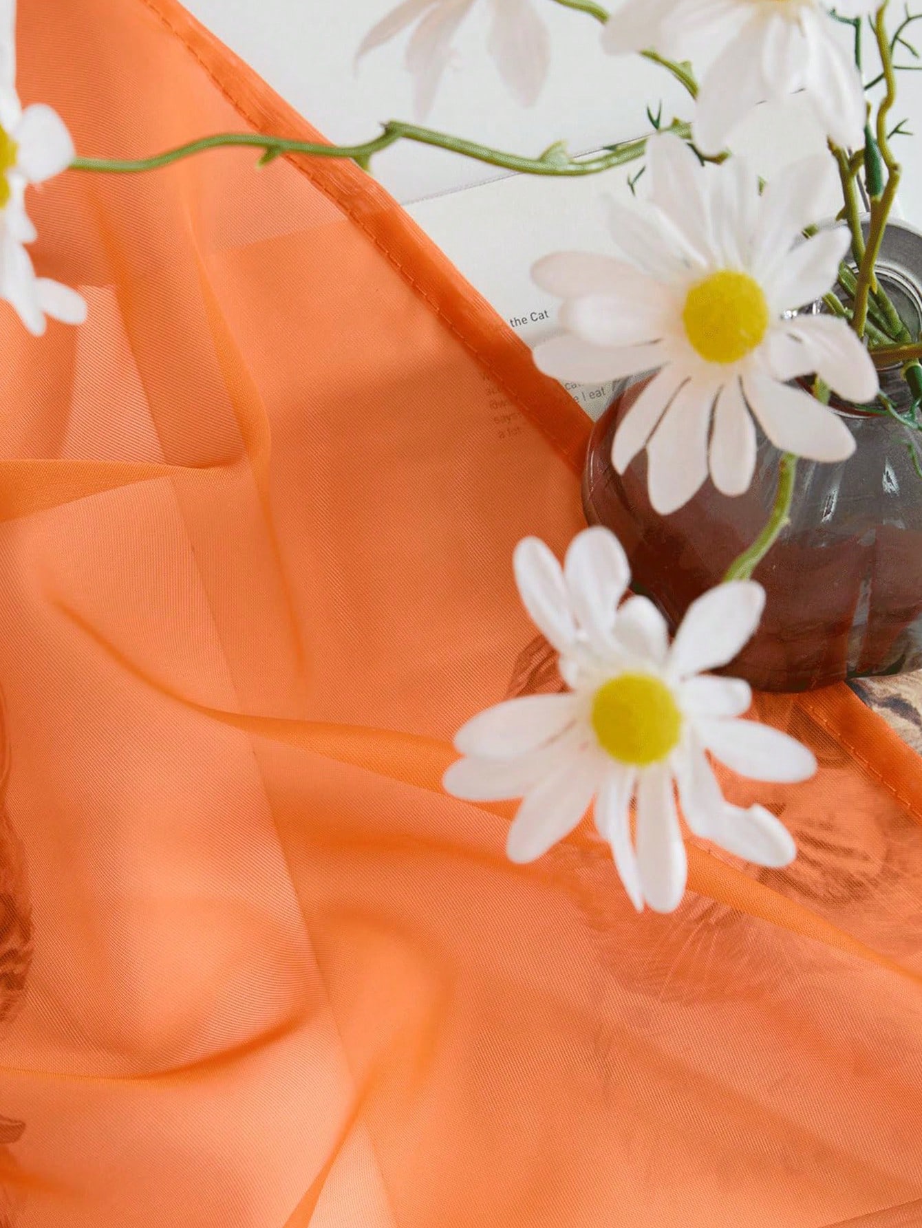 1 cortina elegante de organza  - Home Bathroom Decor reseña y precio