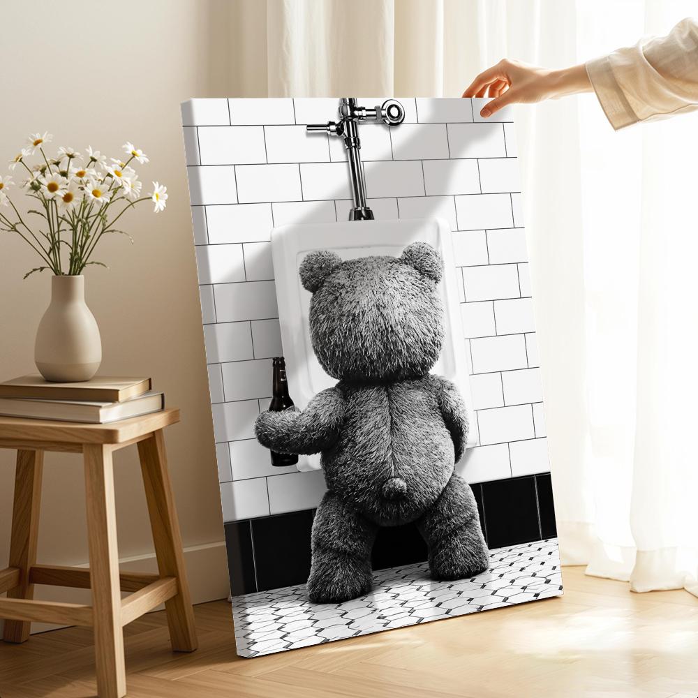 Oso de Peluche con Cerveza en  - Home Bathroom Set reseña y precio
