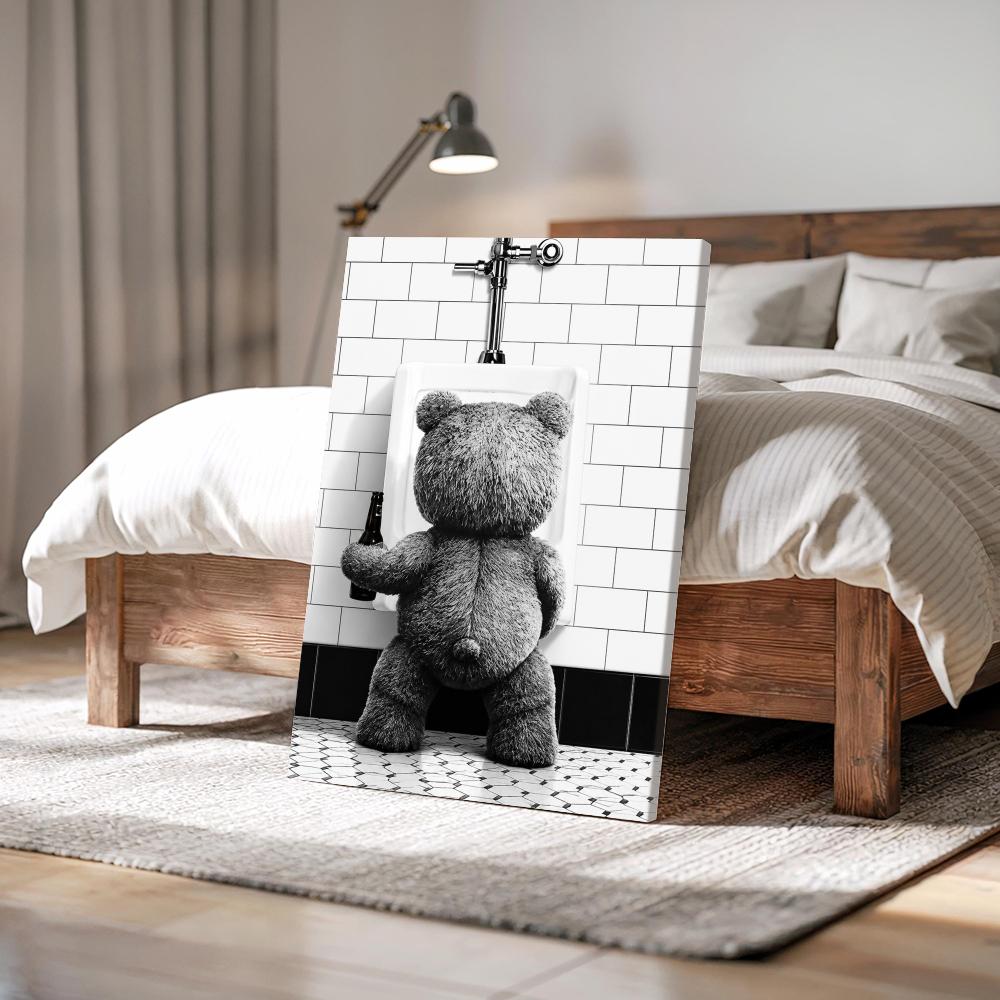 Oso de Peluche con Cerveza en  - Home Bathroom Set reseña y precio