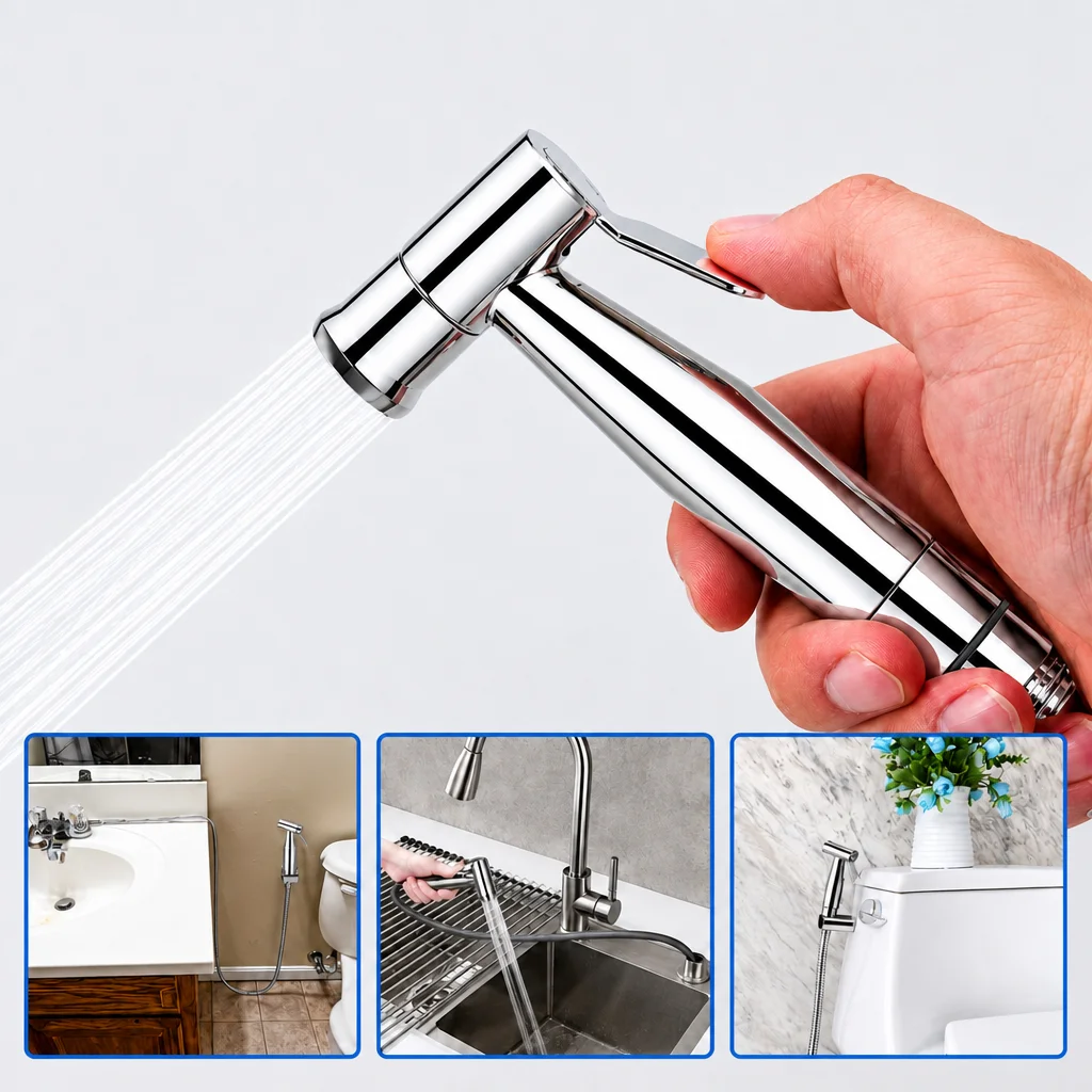 Rociador de bidé portátil de m - Plunger Toilet reseña y precio