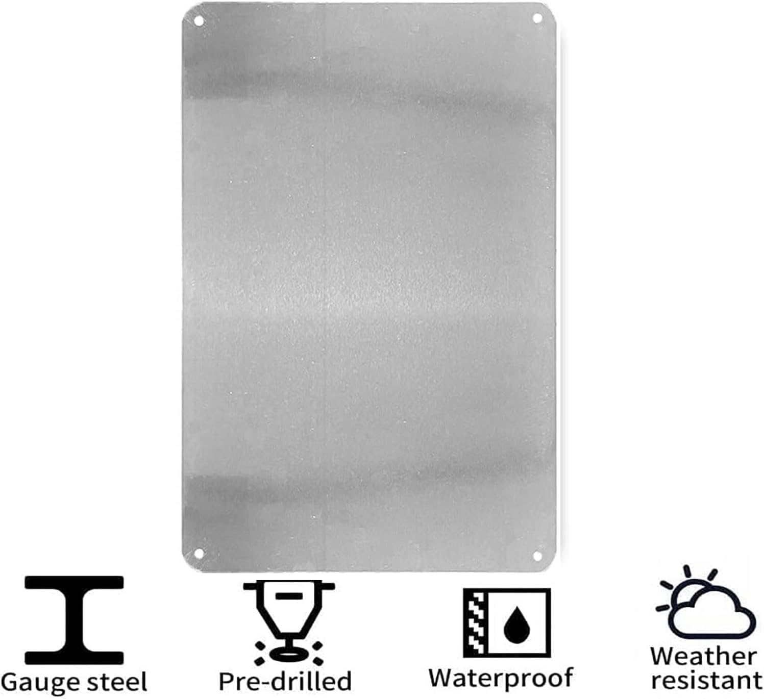Letrero Decorativo de Metal Vi - Jet Home Bathroom reseña y precio
