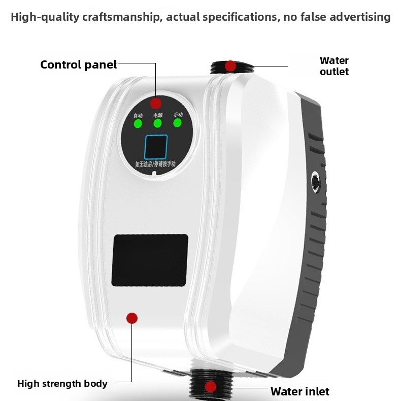 Bomba de refuerzo de presión d - Home Bathroom Pressure Pump reseña y precio