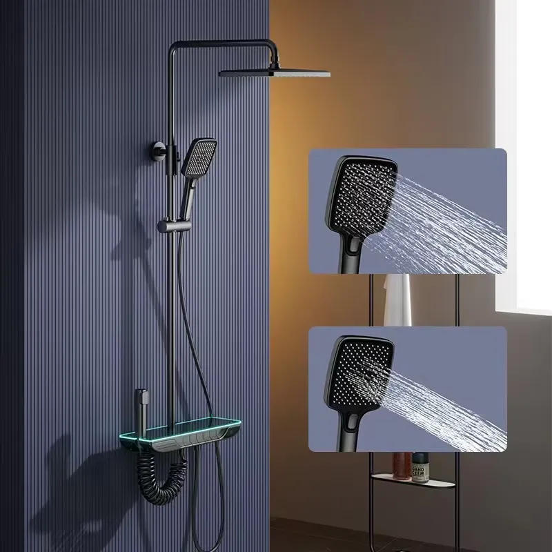 Juego de ducha termostático di - Home Bathroom Set reseña y precio